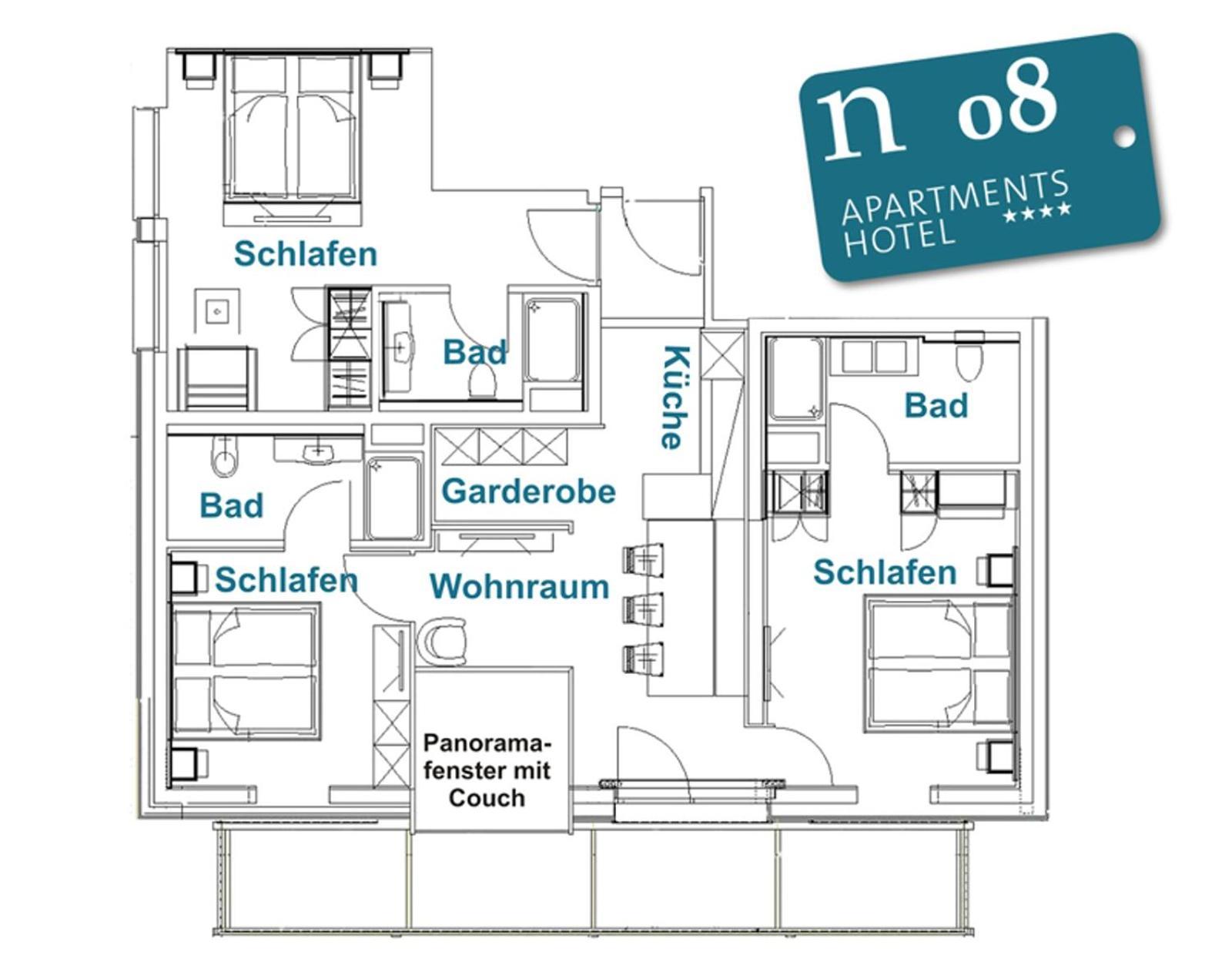 N Apartments Hotel Schoppernau Quarto foto